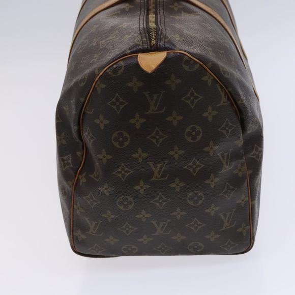 LOUIS VUITTON Monogram Keepall 50 Boston Bag M41426 LV Auth BD1916 - Picture 3 of 16